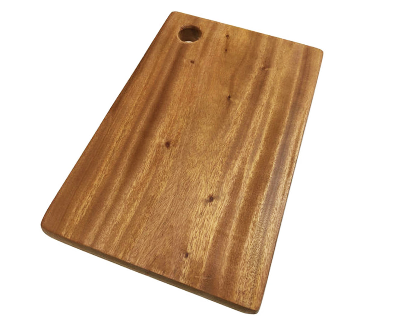 Large Natural Hard Wood Acacia Chopping Board - 44.5x30x2cm