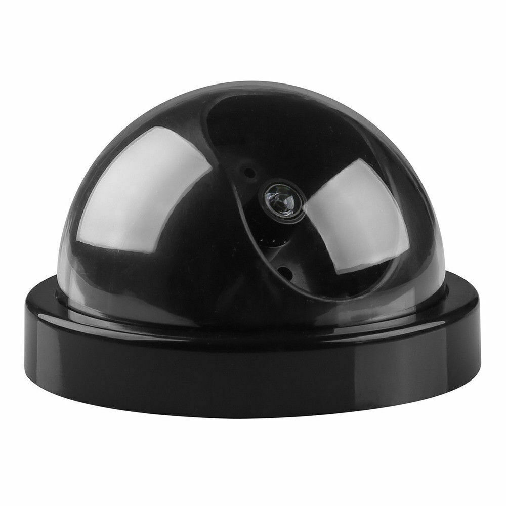 Dummy Dome Security Camera - Flashing LED Wireless (Imitation Surveillance)