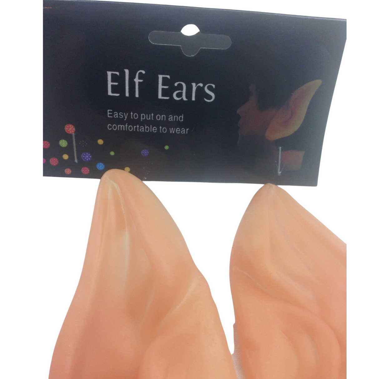 Pointed Elf Ears - Alien/Wizard/Vampire Costume Accessory (Halloween & Fancy Dress)