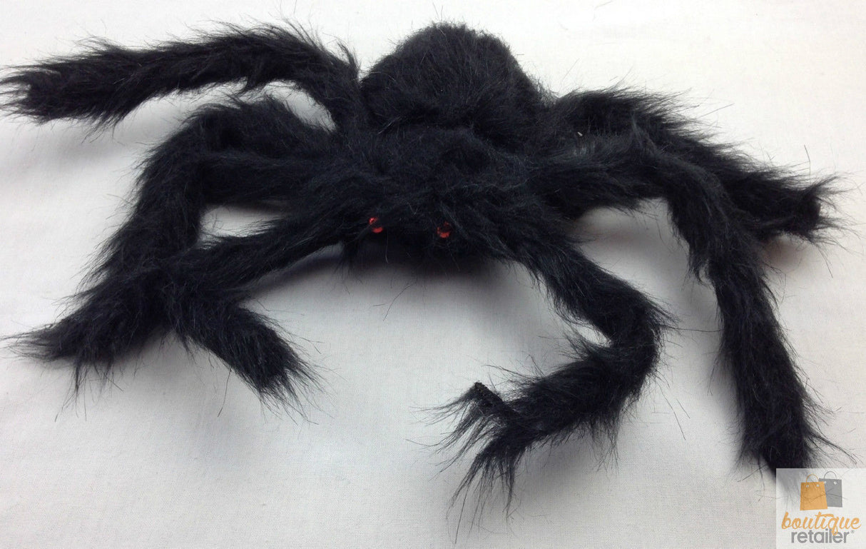 Fake Giant Spider 35x25cm - Large Halloween Insect Prop (Party Decoration)