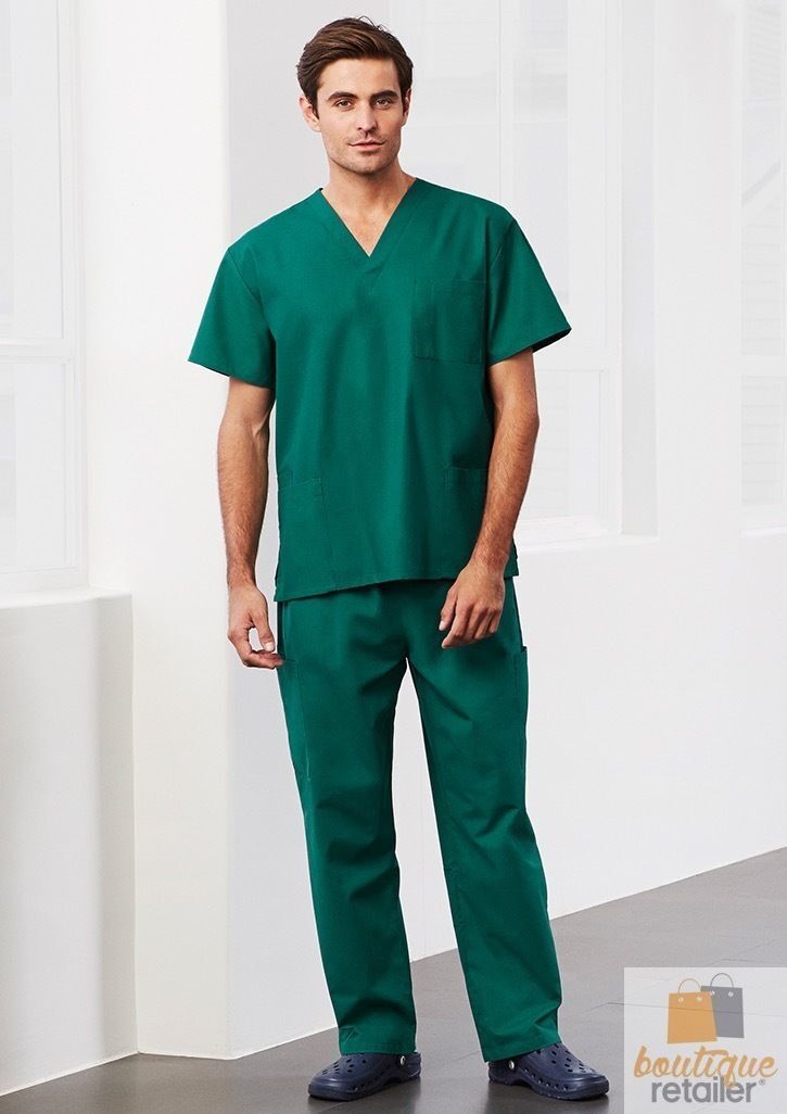 Unisex Classic SCRUBS CARGO PANTS Medical Nursing Vet Uniform Dental H10610 - Sage