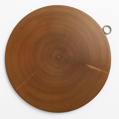 30cm Hard Wood Hygienic Round Cutting Wooden Chopping Board Natural Kitchen