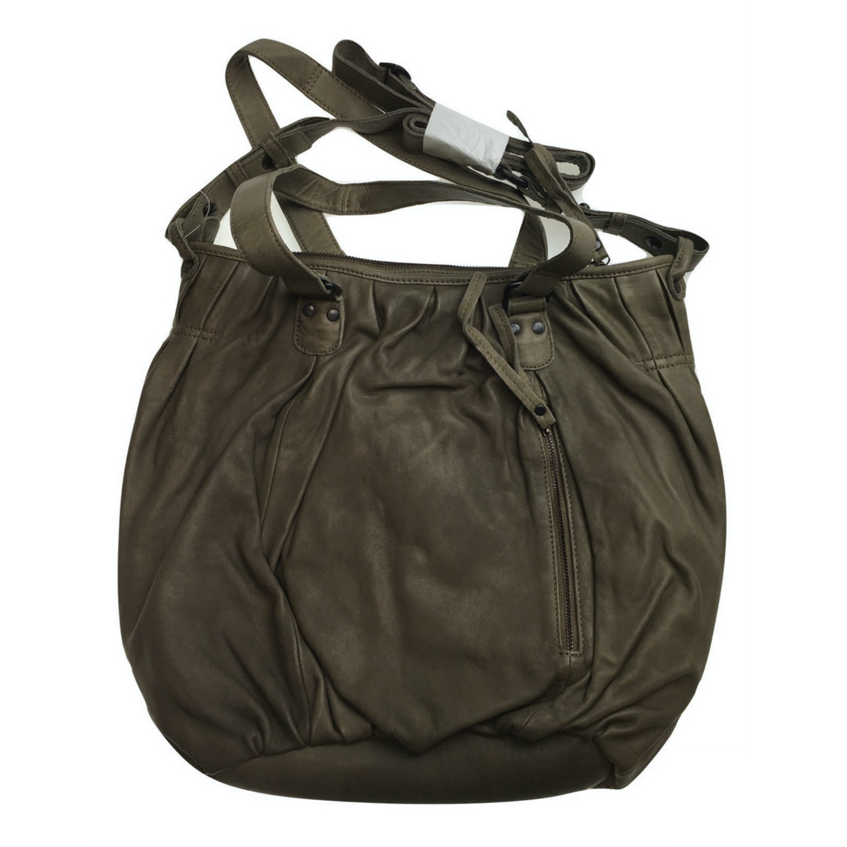 Premium Womens Leather Shoulder Bag Messenger Satchel Handbag Purse ITWB02 - Grey