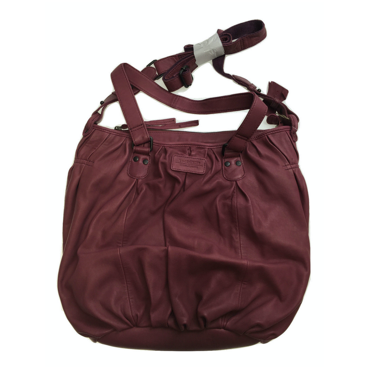 Premium Womens Leather Shoulder Bag Messenger Satchel Handbag Purse ITWB02 - Pink