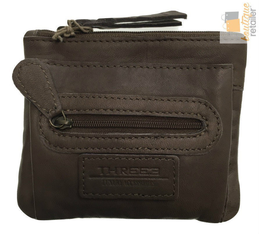 Womens Leather Clutch Wallet Purse Card Holder Satchel Zipper Handbag ITS05