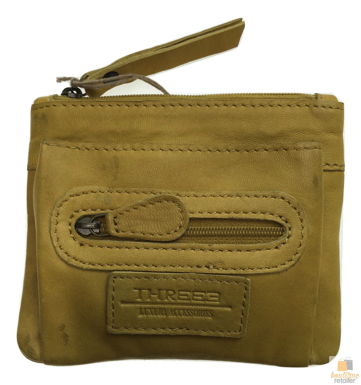 Womens Leather Clutch Wallet Purse Card Holder Satchel Zipper Handbag ITS05