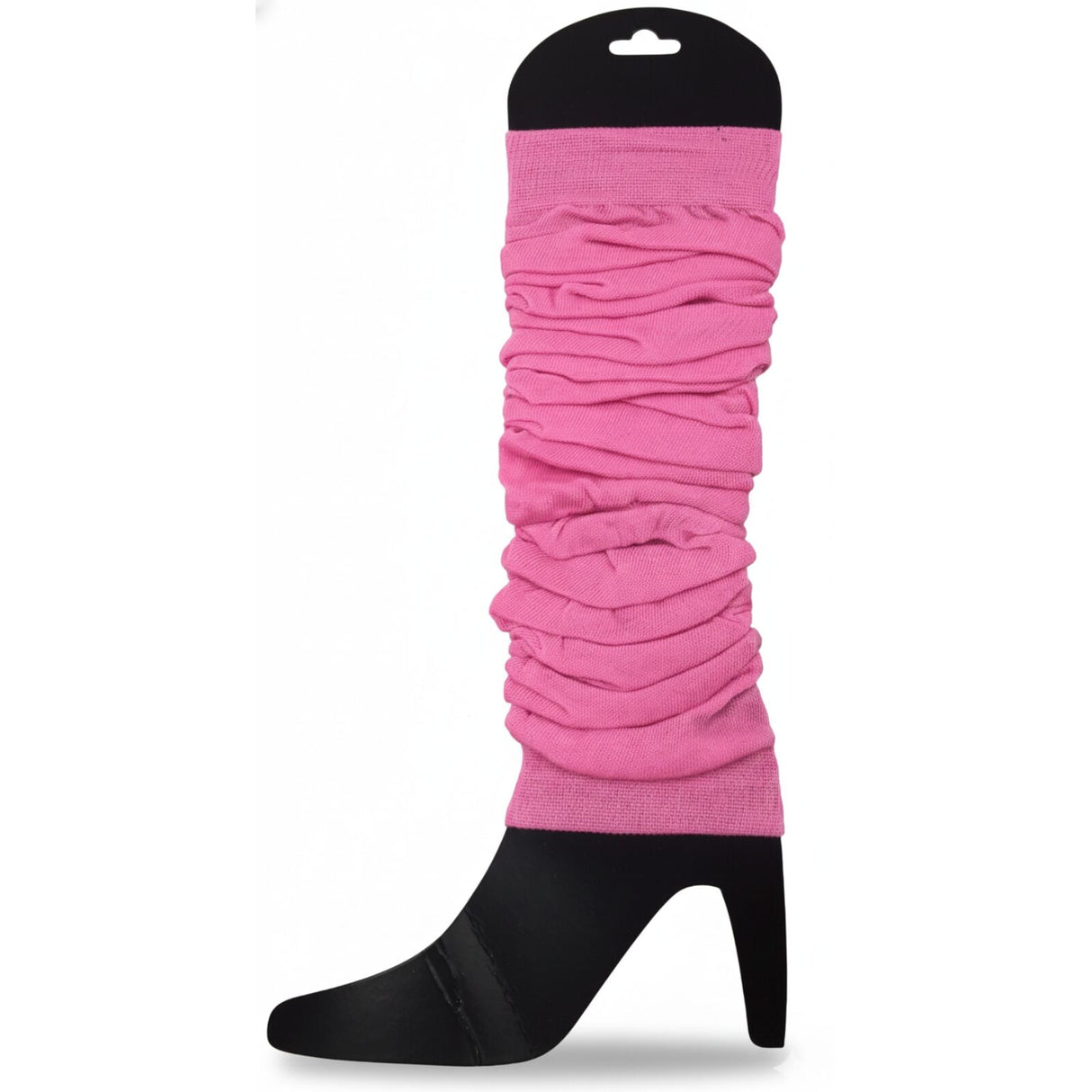1 Pair Light Pink Leg Warmers - Womens Dance Costume/80s Party