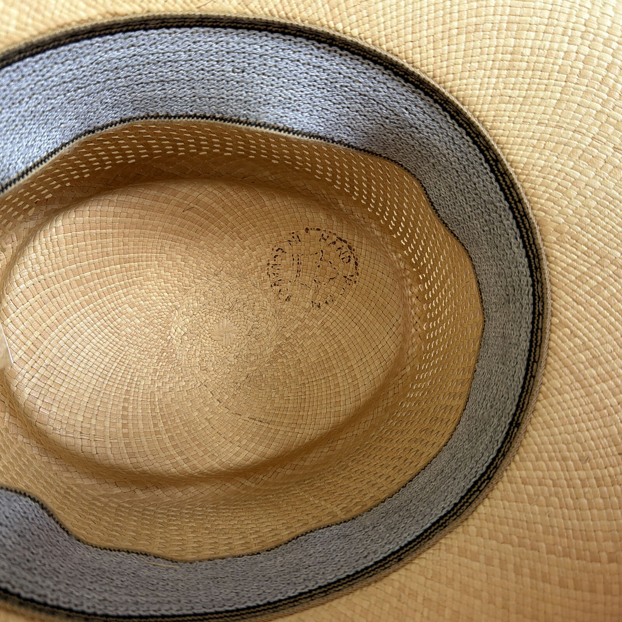 Premium Ecuadorian Vented Panama Straw Fedora Hat - Natural (Made in USA) One Size