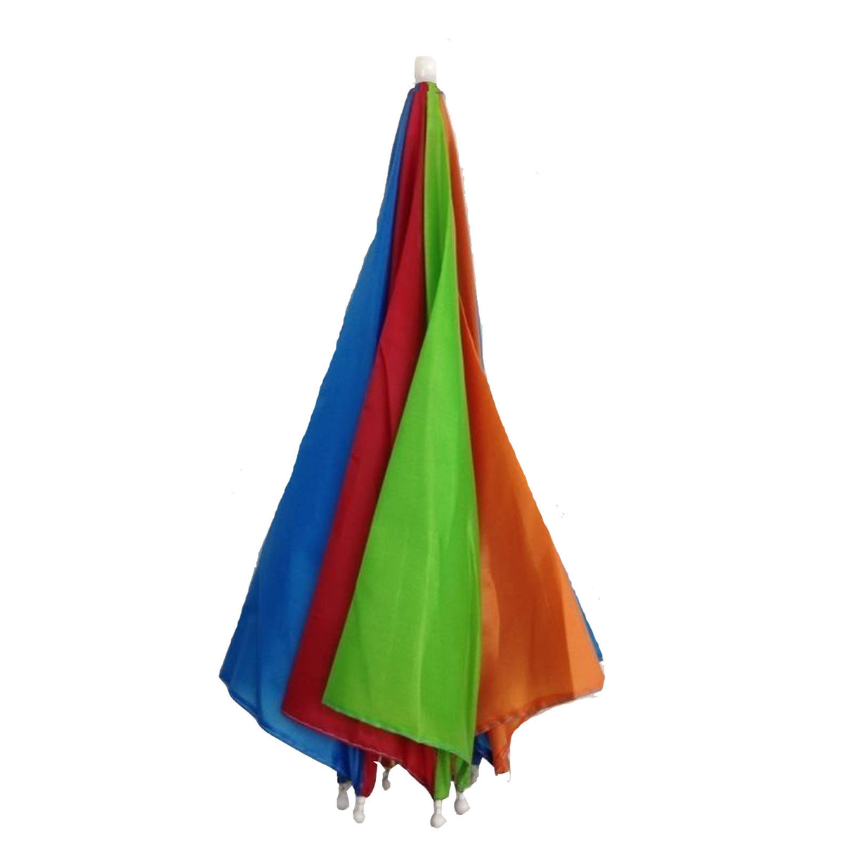 2x Rainbow Umbrella Hat -