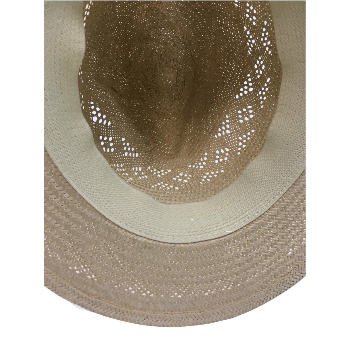 Natural Straw Panama Hat - Summer Fedora/Trilby