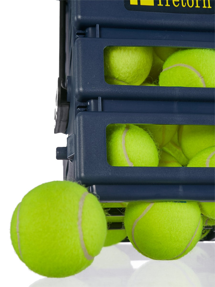 Tretorn 80 Tennis Ball Basket Picker Stand in Navy Blue