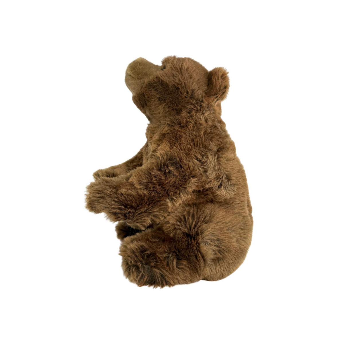 Bocchetta Barney 40cm Brown Bear Plush Toy (Realistic Stuffed Animal Wildlife Gift)