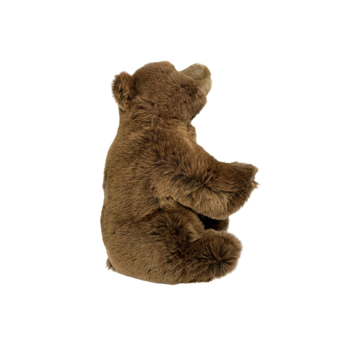 Bocchetta Barney 40cm Brown Bear Plush Toy (Realistic Stuffed Animal Wildlife Gift)