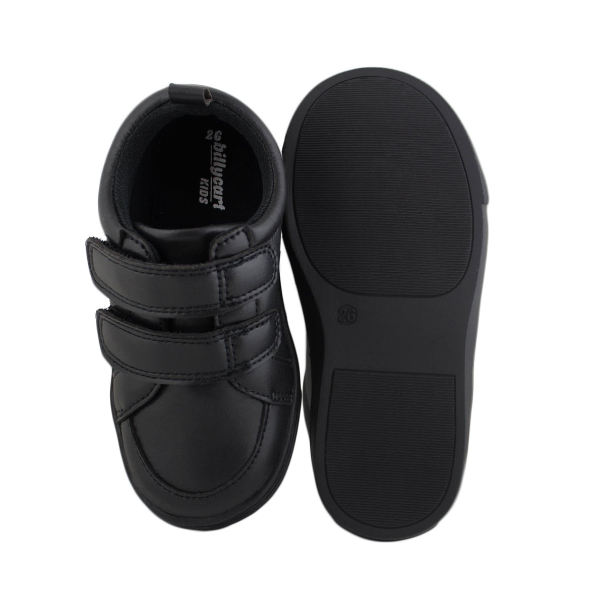 Billycart Kitt Kids Wide-Fit Barefoot Sneakers - Black (Toddler Shoes)