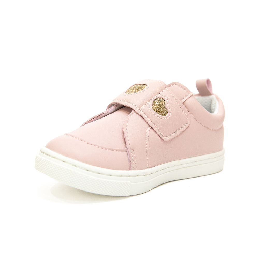 Billycart Audrey Girls Wide-Fit Barefoot Sneakers - Pink (Toddler Shoes)