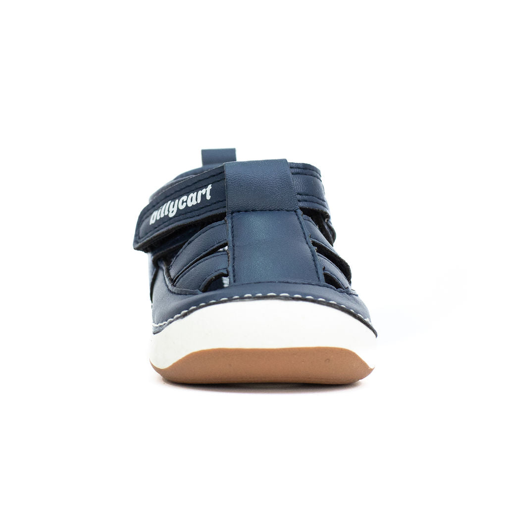 Billycart Taylor Kids First Walker Sandals - Navy Blue (Baby & Toddler Shoes)