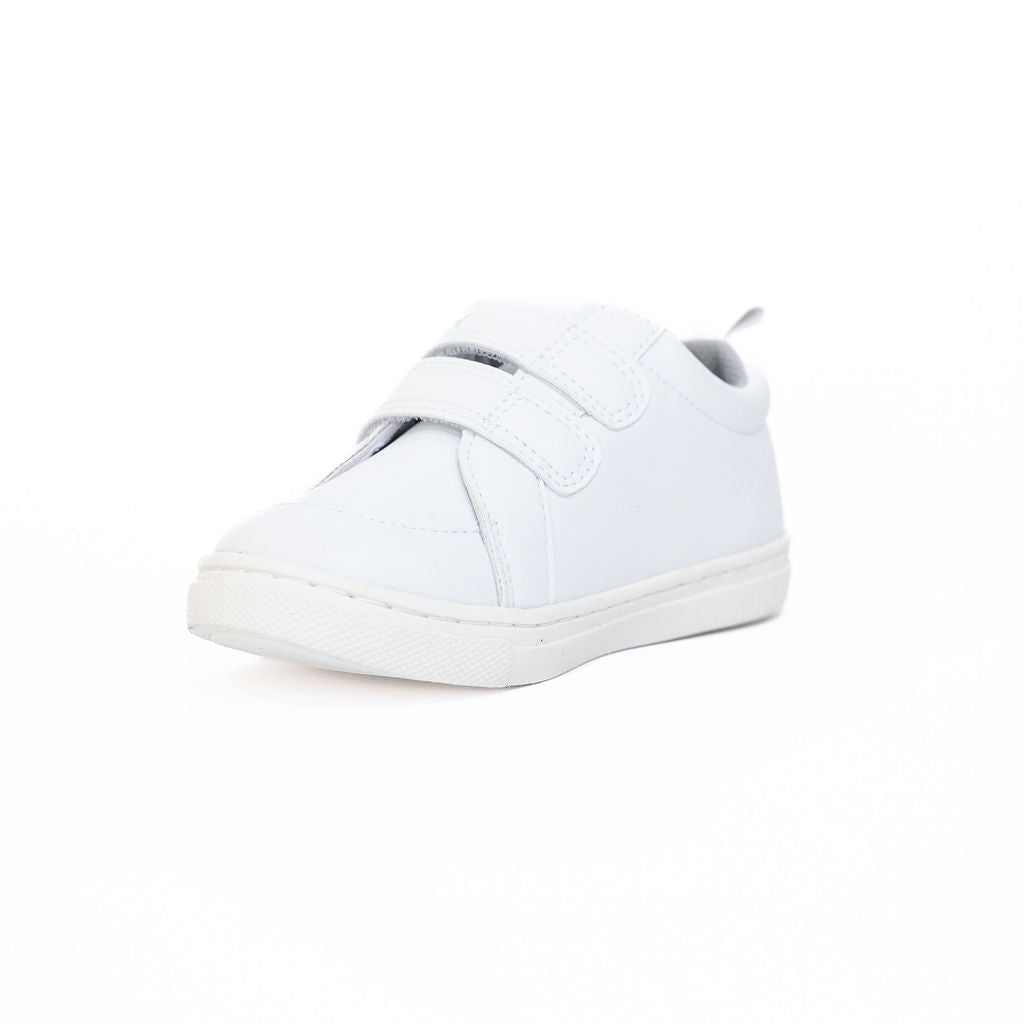Billycart Casper Kids Wide-Fit Sneakers - White (Toddler Shoes)