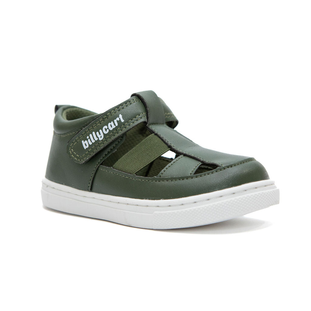 Billycart Morgan Kids Wide-Fit Sandals - Green (Toddler Shoes)