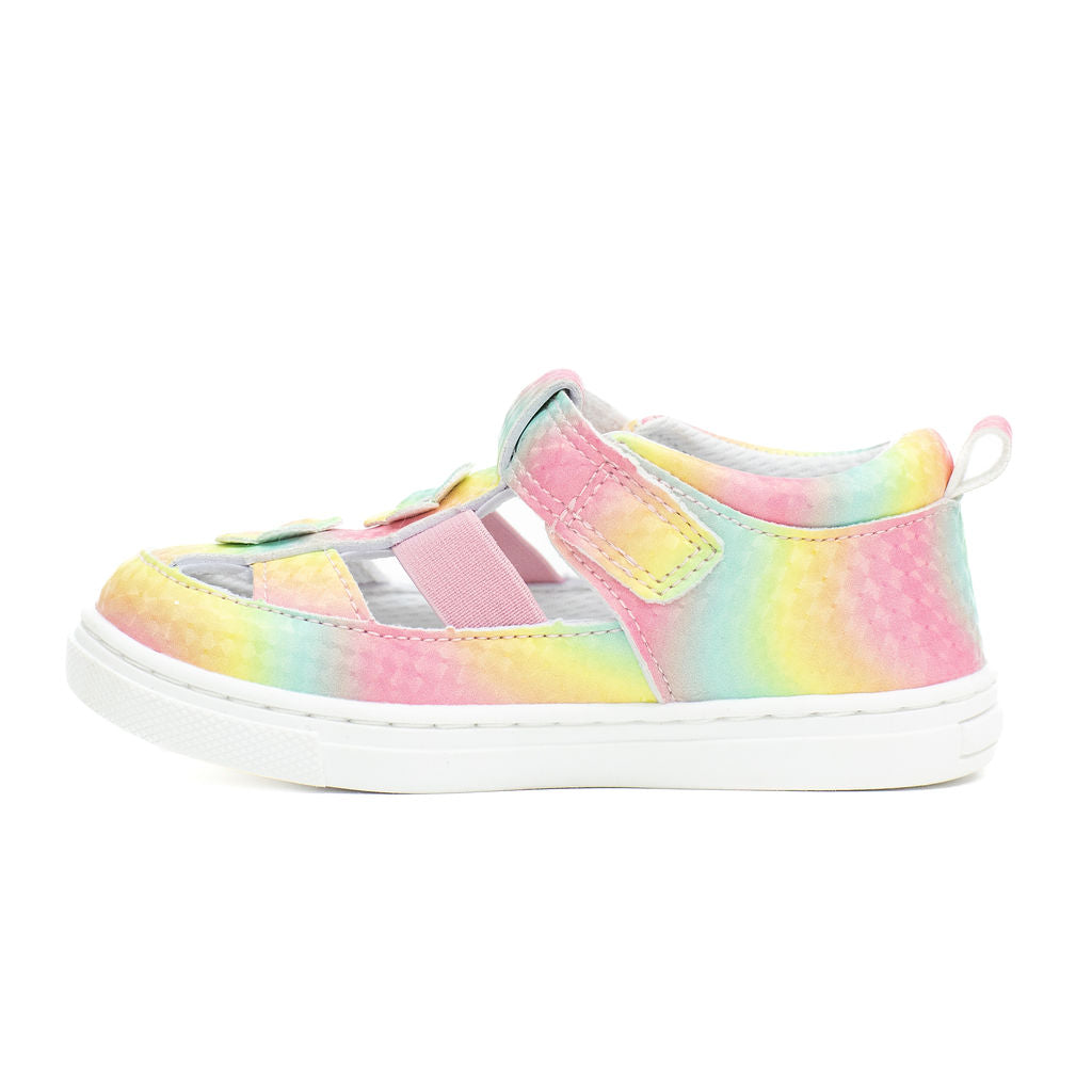 Billycart Amelia Girls Wide-Fit Sandals - Rainbow (Toddler Shoes)