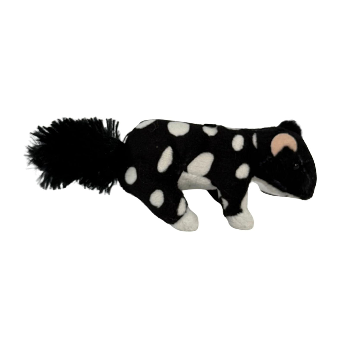 Bocchetta 13cm Mini Quoll Plush Toy - Black (Australian Stuffed Animal Souvenir Keyring Gift)