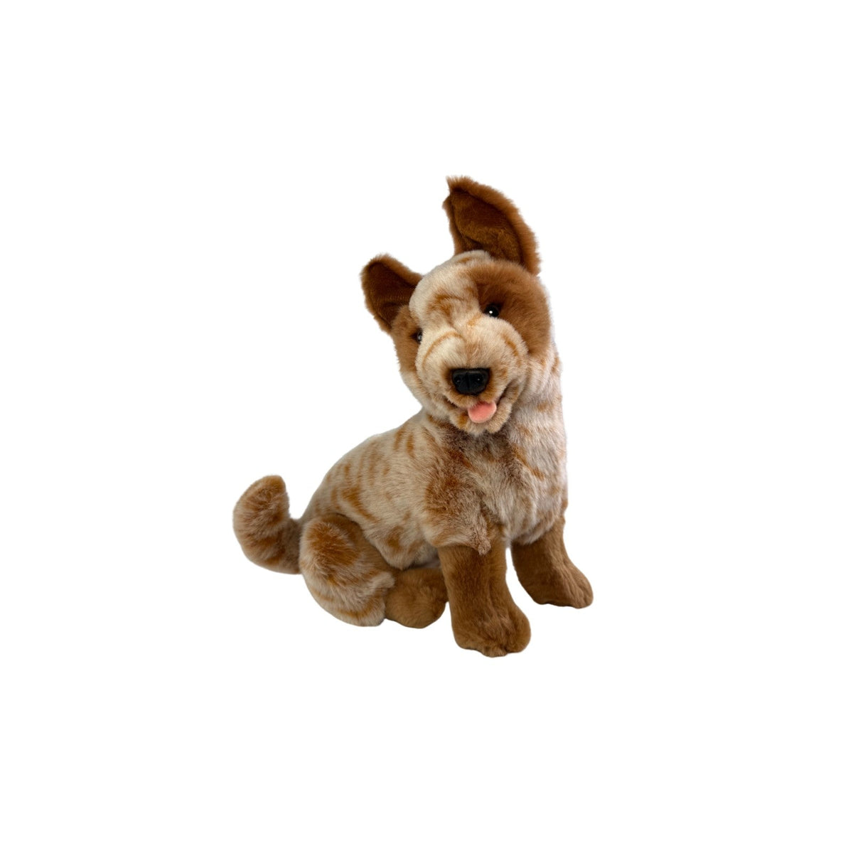 Bocchetta Blaze 22cm Sitting Red Heeler Cattle Dog Plush Toy (Australian Stuffed Animal Gift)