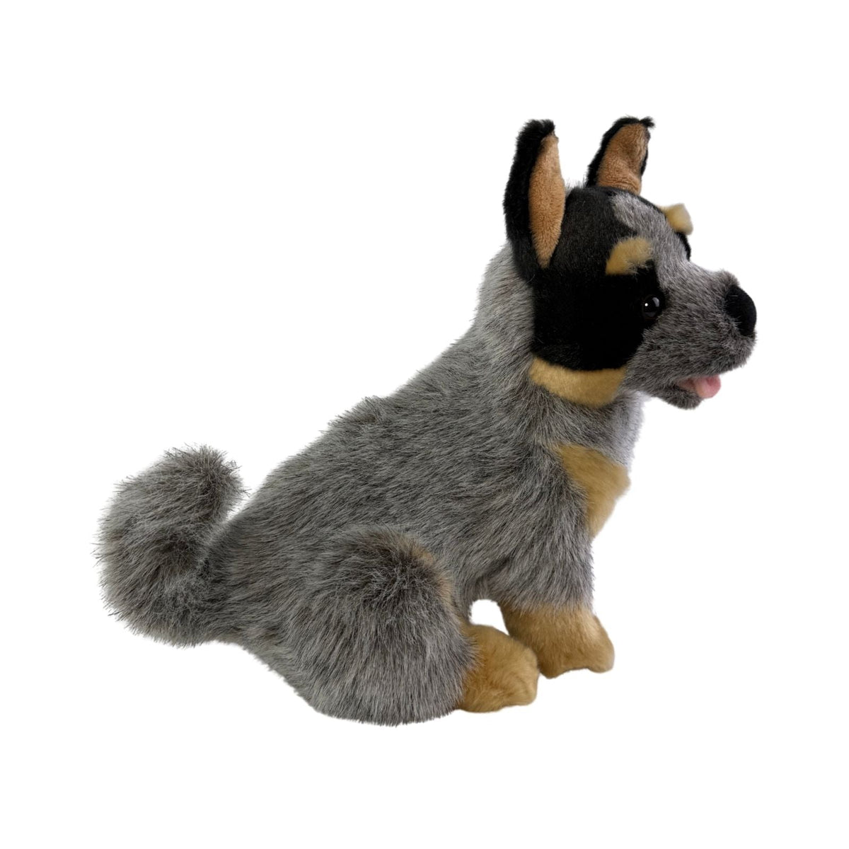 Bocchetta Bluey 22cm Sitting Blue Heeler Cattle Dog Plush Toy (Australian Stuffed Animal Gift)