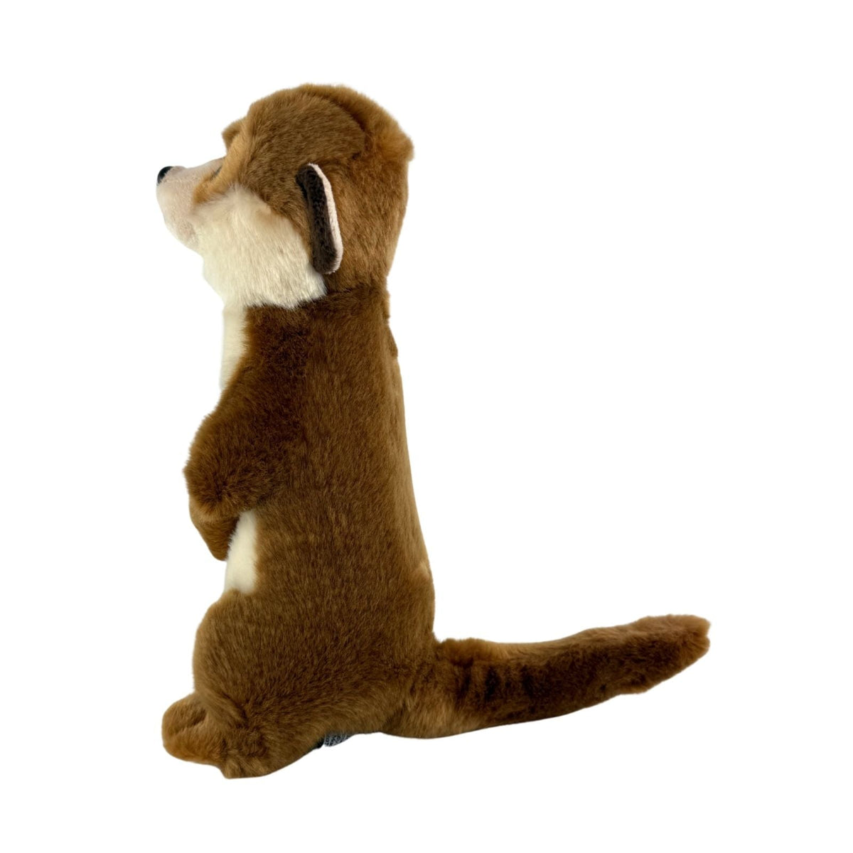 Bocchetta Boris 26cm Standing Meerkat Plush Toy (Realistic Stuffed Animal Wildlife Gift)