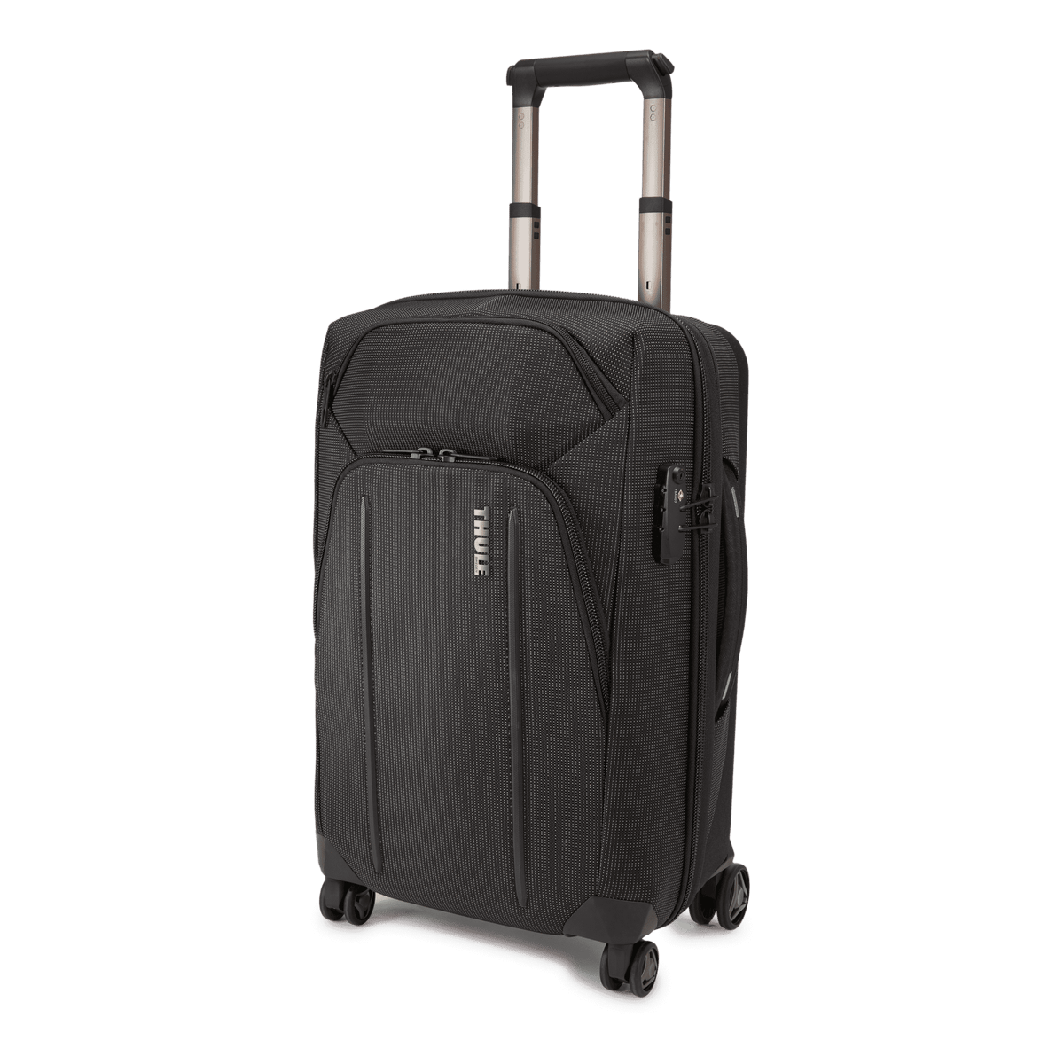 THULE Crossover 2 35L Carry On Spinner Suitcase Luggage Bag in Black