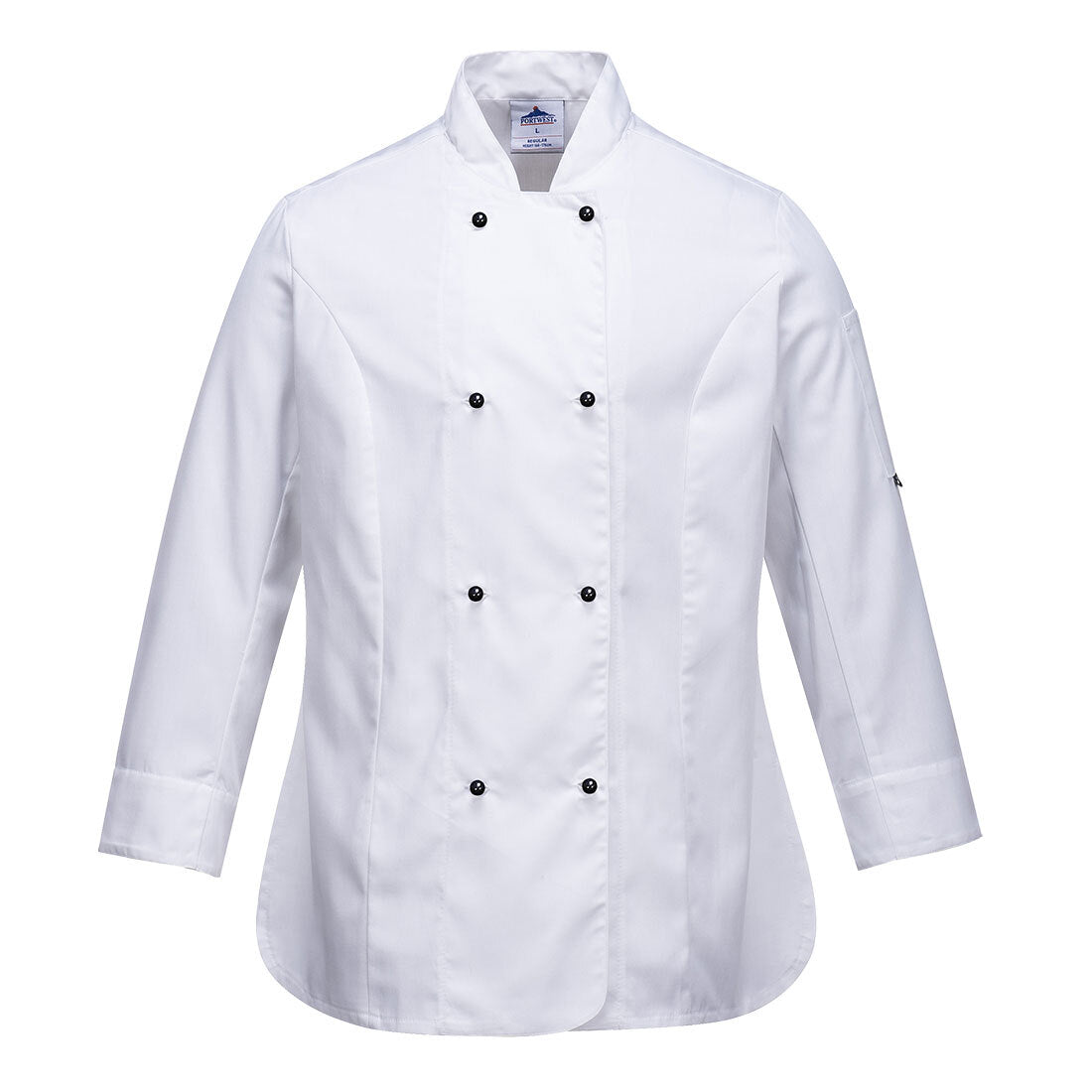 Portwest Rachel Womens Chef Jacket - White (Hospitality Cook MeshAir Uniform)