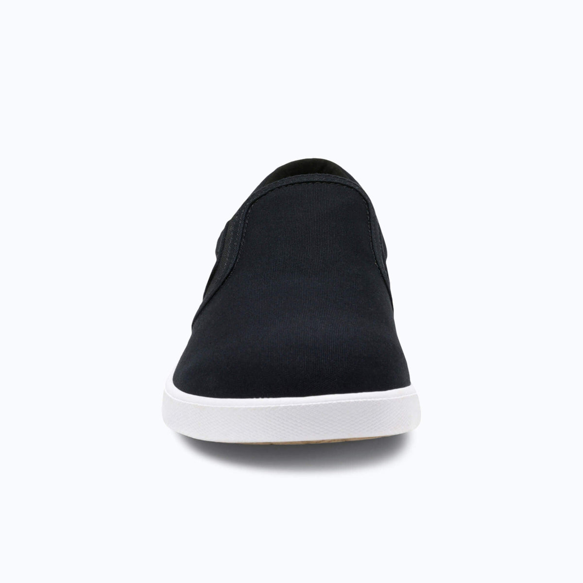 Xero Mens Dillon Canvas Slip-On Barefoot Shoes - Black (Zero Drop Sneakers/Runners)