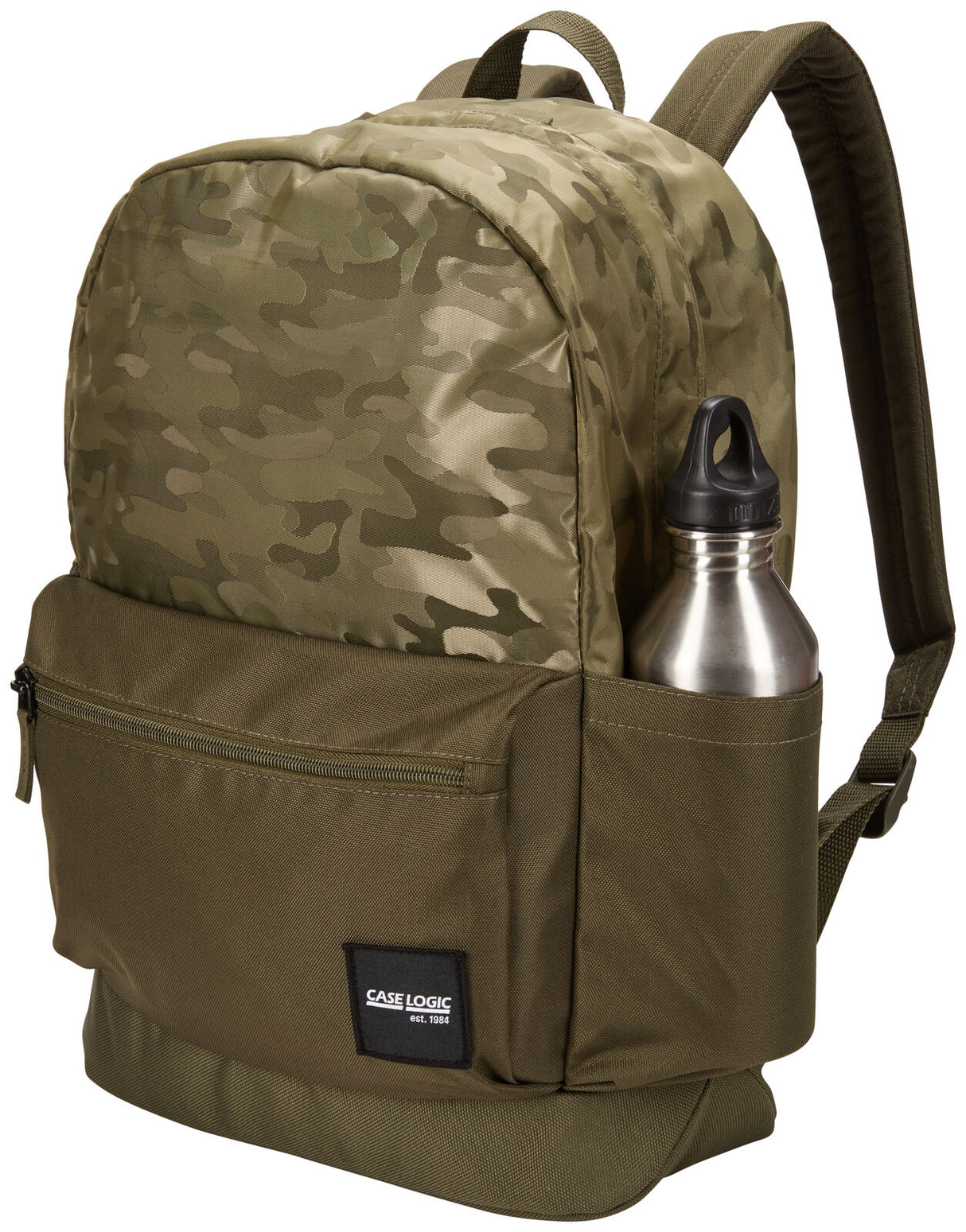 Case Logic Founder 26L Backpack Bag w/ Free Pencil Case in Olive/Camo
