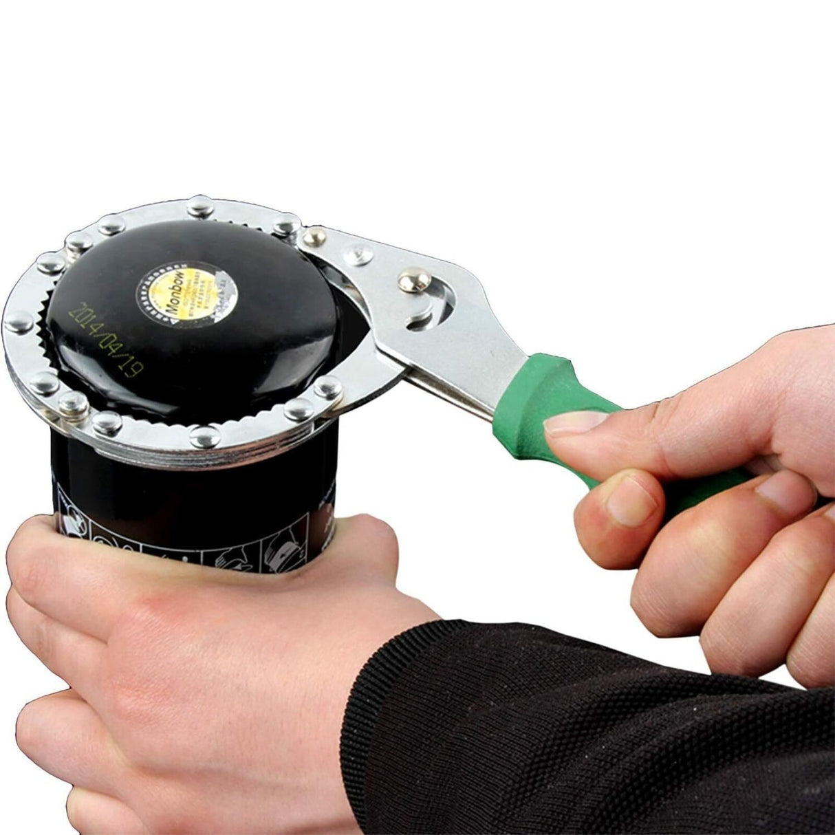 Adjustable Oil Filter Wrench Universal Handcuff Style Remover Tool Spanner Non-Slip