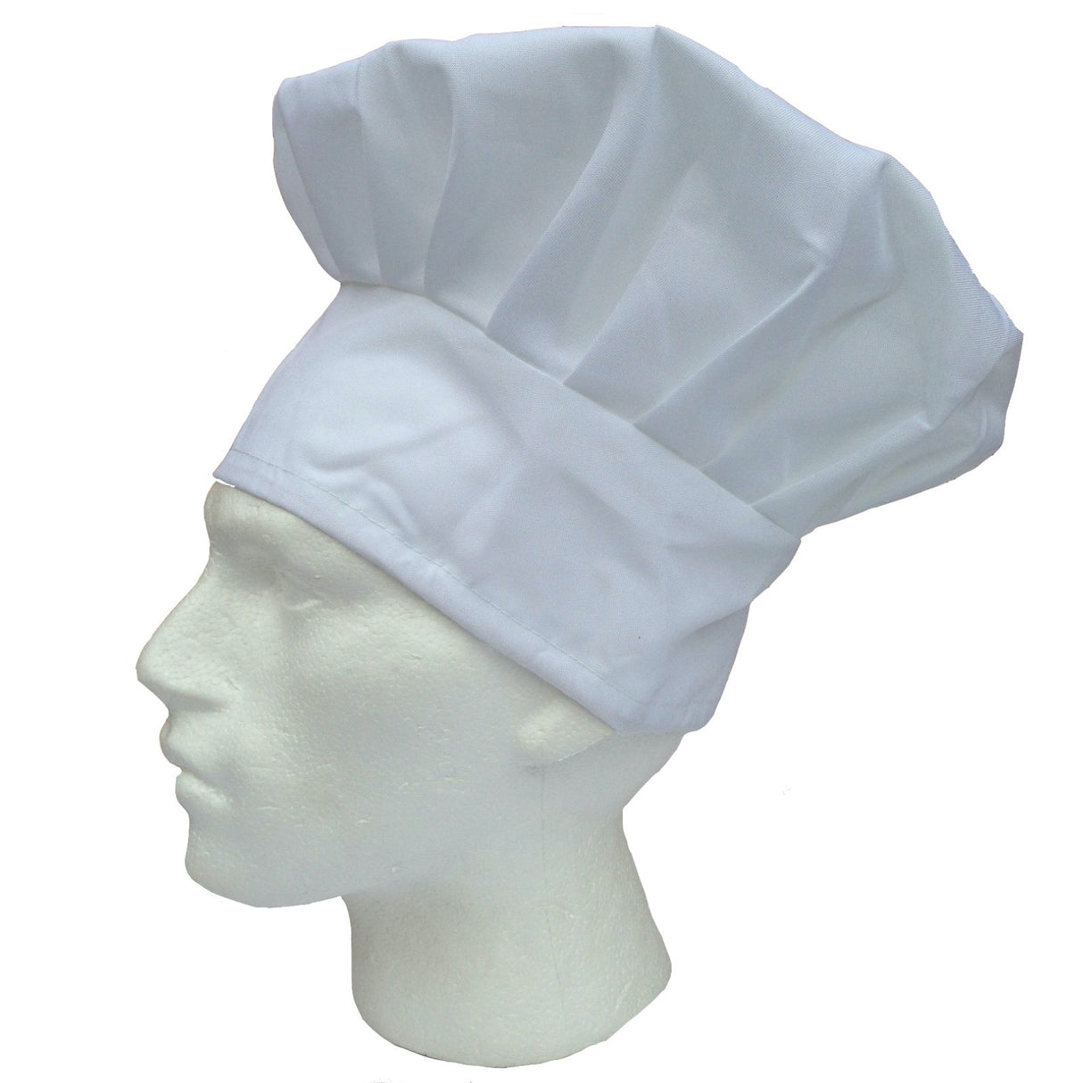 Adult CHEFS HAT (Cotton) - White