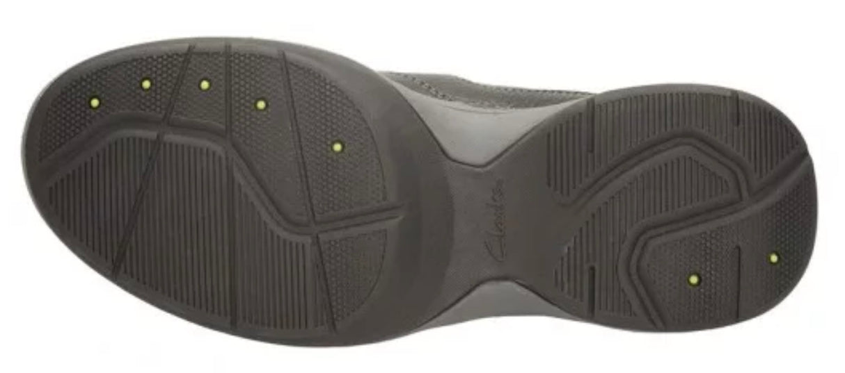 CLARKS Mens Wavekorey Free Formal Slip On Dress Leather Shoes G Width Fit