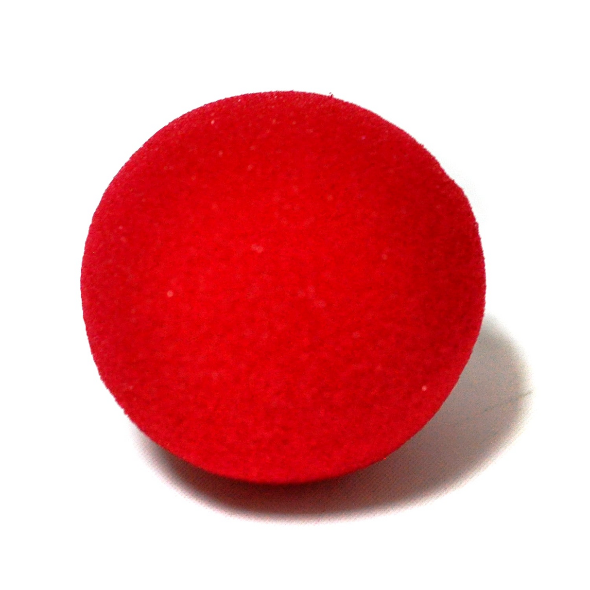 2Pcs Set Clown Nose + Large Shoes Circus Halloween Costume Fancy Dress Up Party - Red