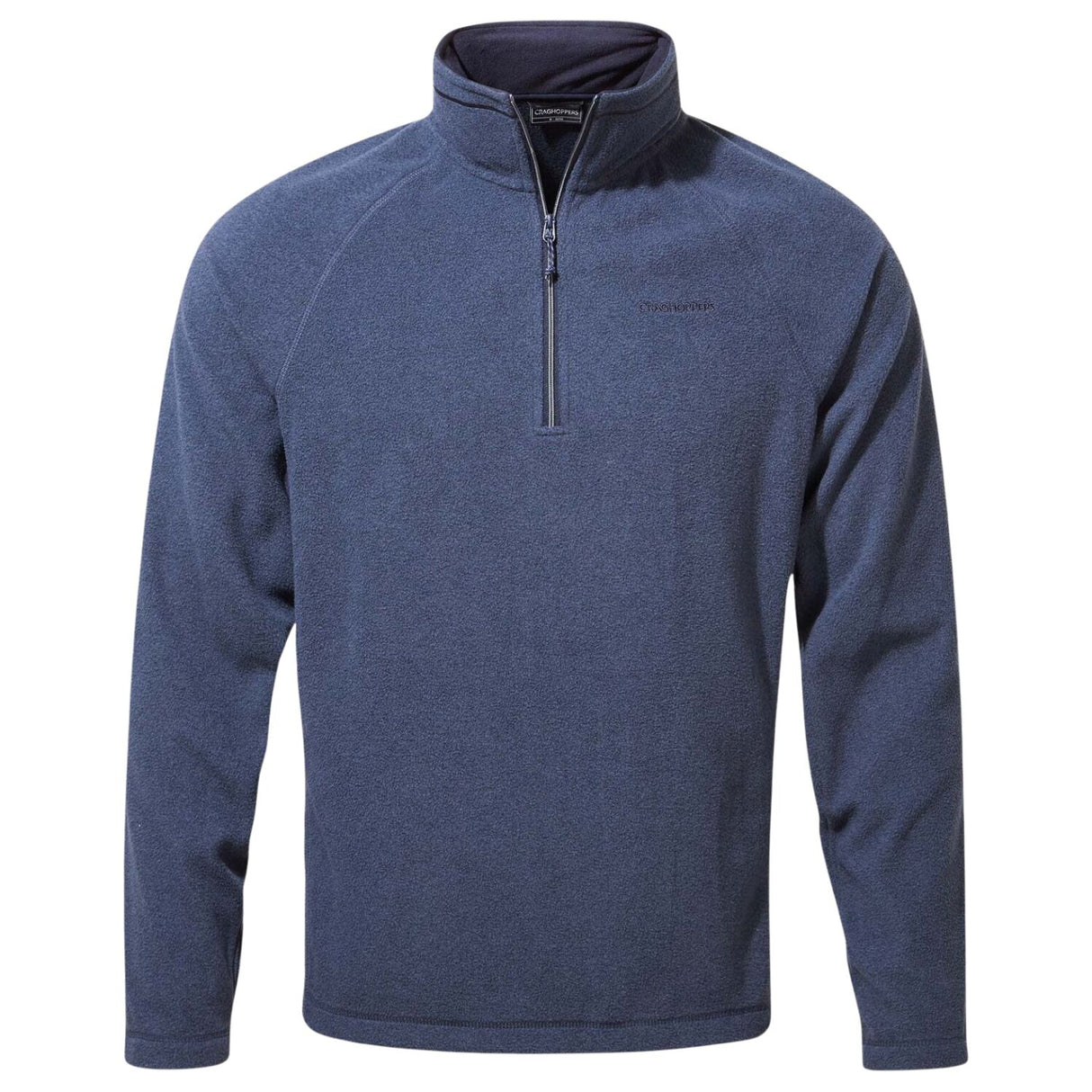 Craghoppers Mens Corey VI Half Zip Fleece Lightweight Quick Dry Recycled in Blue Navy Marl