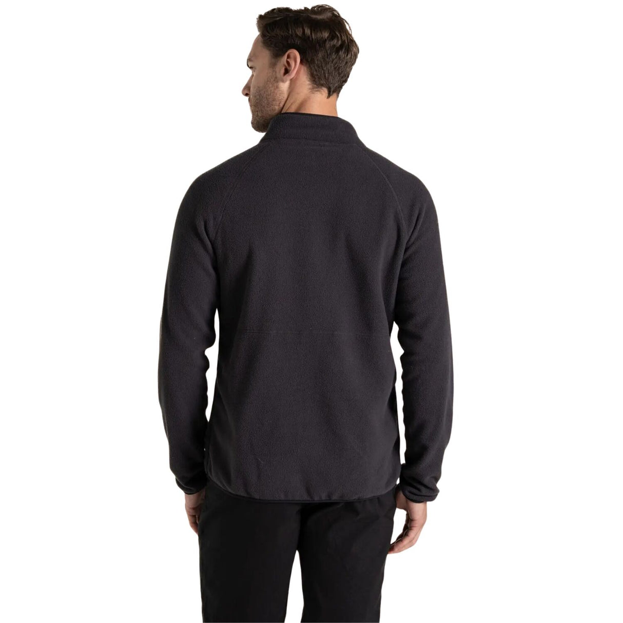 Craghoppers Mens CO2 Renu II Recycled Polyester Lightweight Warm Fleece Jacket in Dark Iron