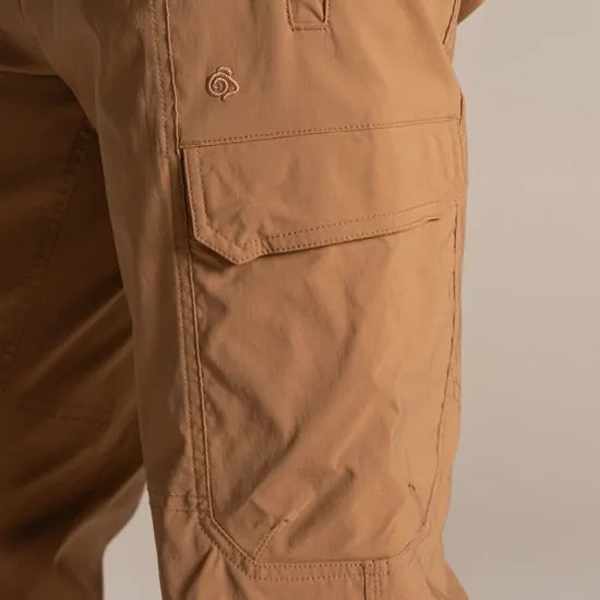 Craghoppers Mens Kiwi Pro Cargo Stretch Trousers Pants (Regular) in Boulder
