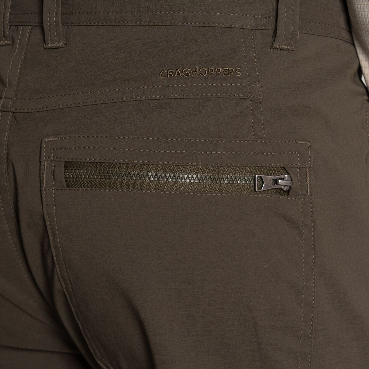 Craghoppers Mens Kiwi Pro Cargo Stretch Trousers Pants (Regular) in Woodland Green