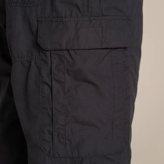 Craghoppers Mens Kiwi Classic Outdoor Trousers Pants (Regular) in Black Pepper