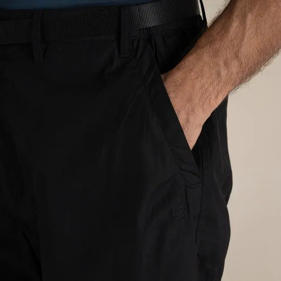 Craghoppers Kiwi Classic Outdoor Trousers Pants (Regular) in Black