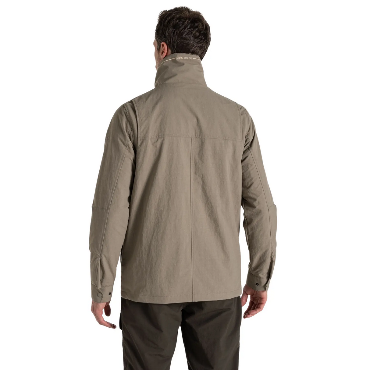 Craghoppers Mens NosiLife Adventure Technical Jacket IV in Pebble