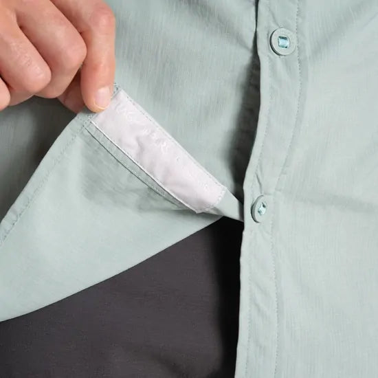 Craghoppers NosiLife Adventure III Long Sleeve Shirt in Lichen Green