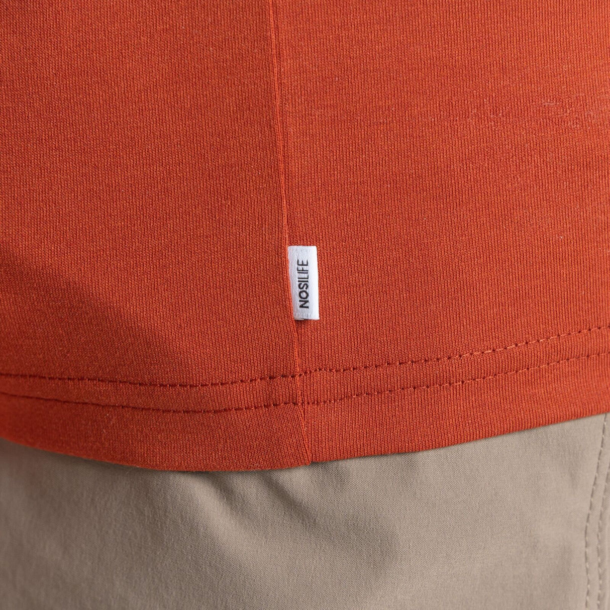 Craghoppers Mens Abel Insect Repellent Quick Dry Long Sleeve T-Shirt in Red Beach