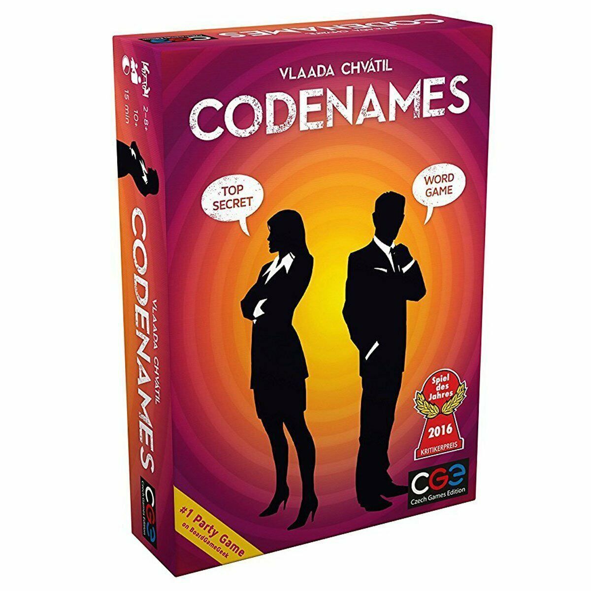 Codenames Board Game - Word Association Party Game (2-8 Players)