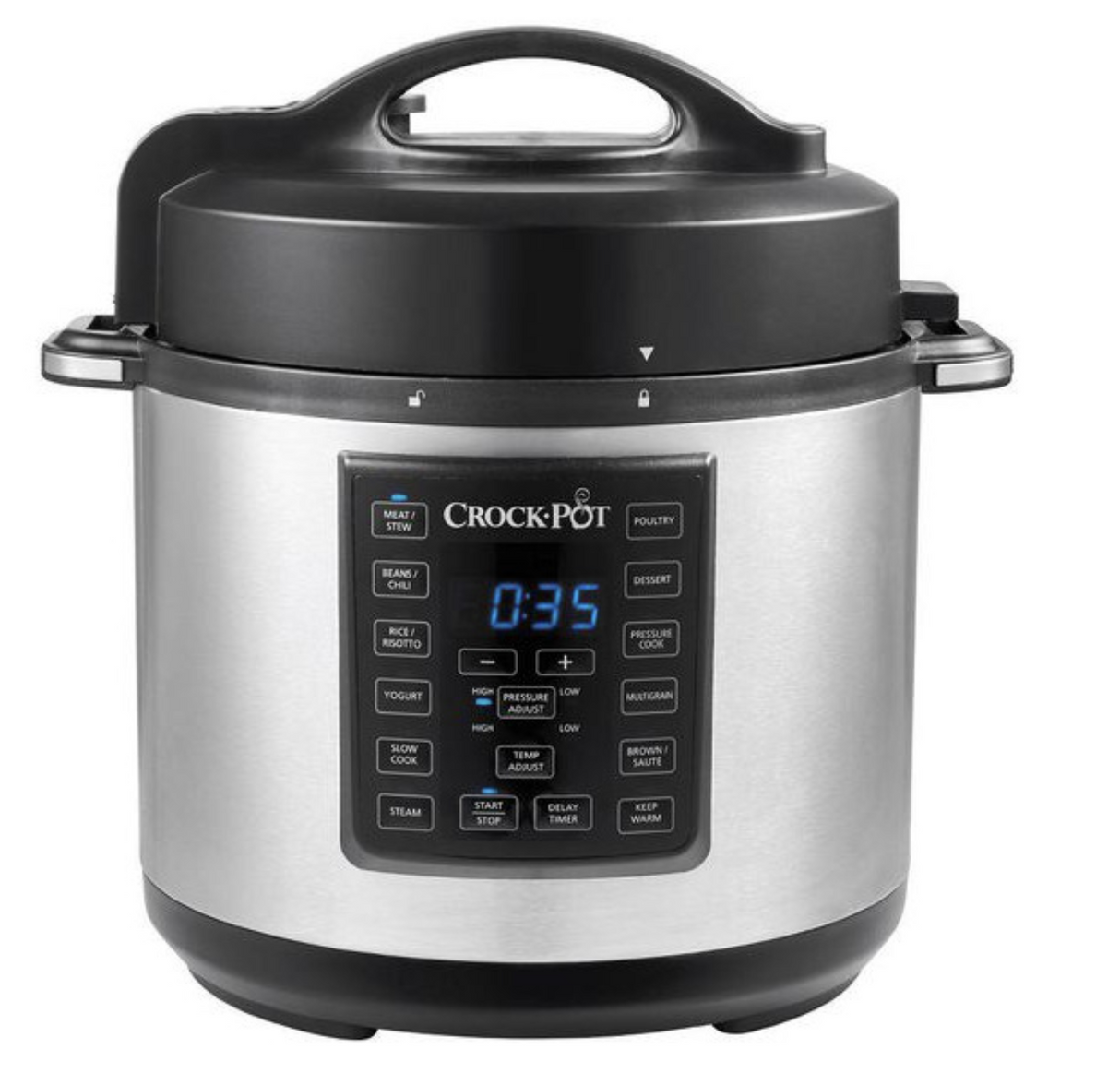 Crock-Pot Express Crock Multi Cooker 5.7L CPE200 - Silver