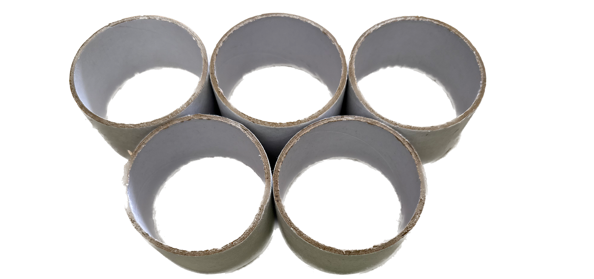20x Brown Strong Cardboard Paper Tubes - Arts, Crafts, Schools, Packaging & DIY (Assorted Lengths)