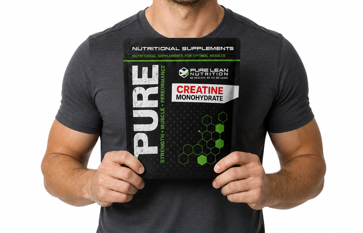 2KG Pure Lean Nutrition Creatine Monohydrate Powder Bulk - Micronised (HPLC Tested Gym Supplement)