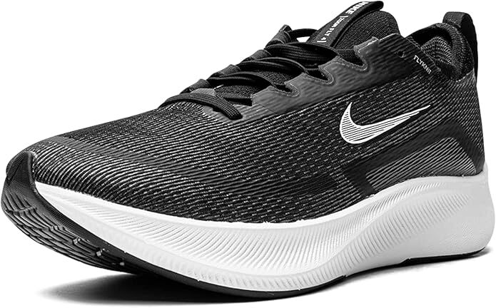 Nike Womens Zoom Fly 4 Running Shoes Sneakers - Black/White-Off Noir-Anthracite