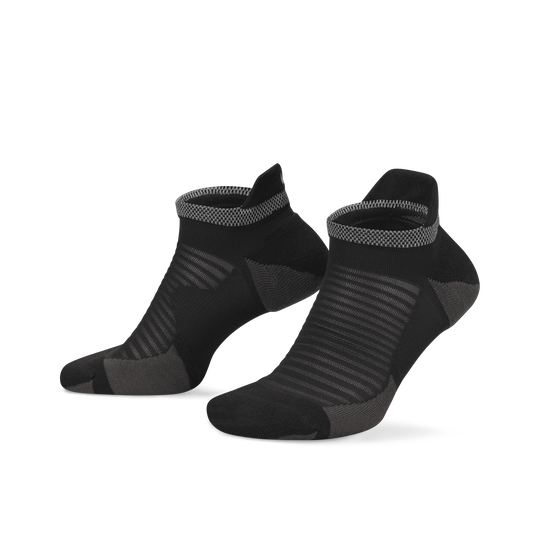 Nike Spark Cushioned No Show Socks - Black - Size Mens US 14-16